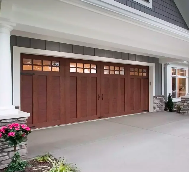 Canyon Ridge Ultra-Grain 4-layer composite garage door — Reynolds Hudson Valley NY