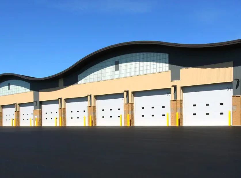 Polyurethane Intellicore insulated commercial sectional garage door — Reynolds Hudson Valley NY