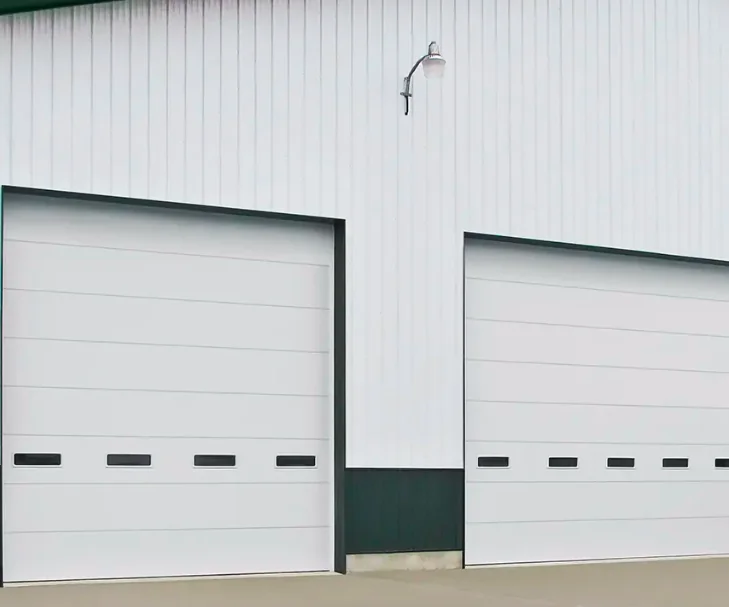 Non-insulated commercial sectional garage door — Reynolds Hudson Valley NY