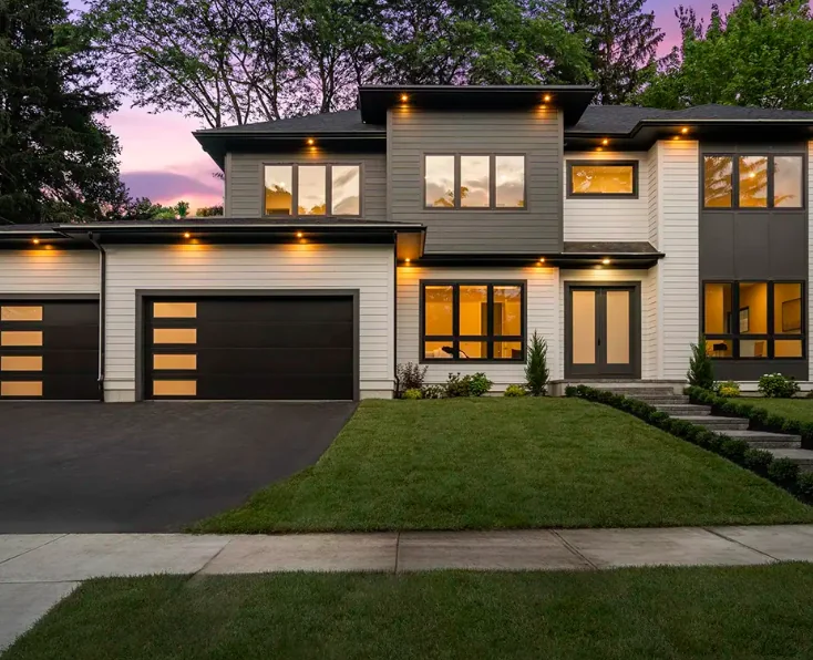 Clopay Modern Steel collection garage door — Reynolds Hudson Valley NY