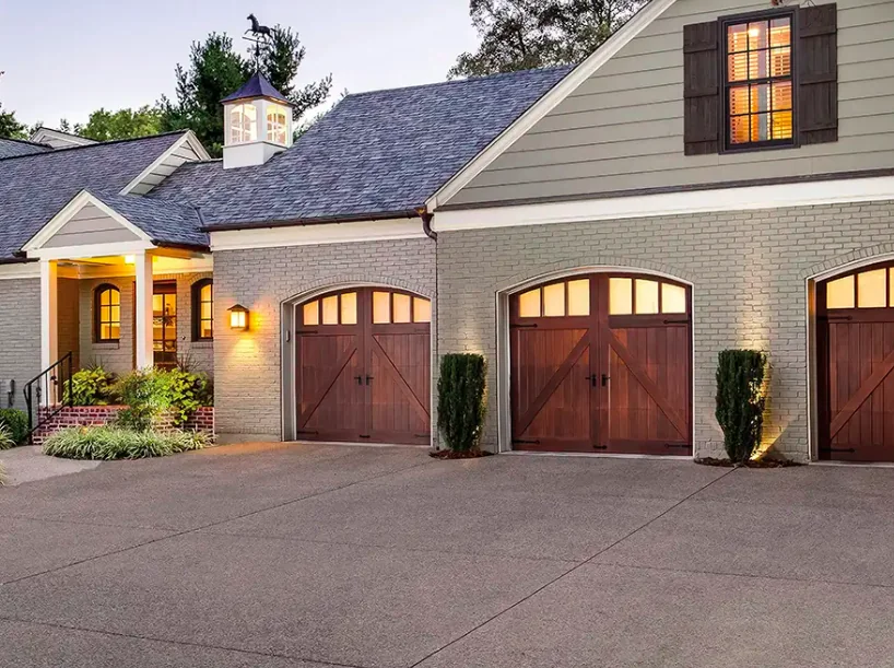 Reserve Wood Limited Edition garage door — Reynolds Hudson Valley NY